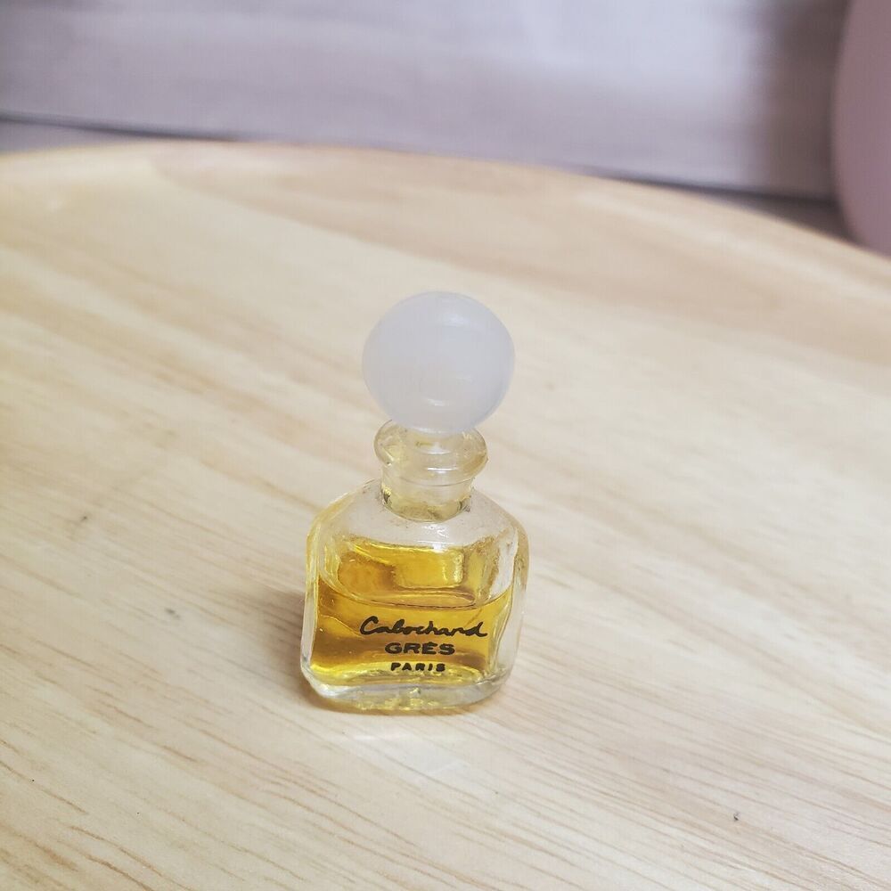 Vintage GRES CABOCHARD Paris Perfume Mini Bottle 80% Full